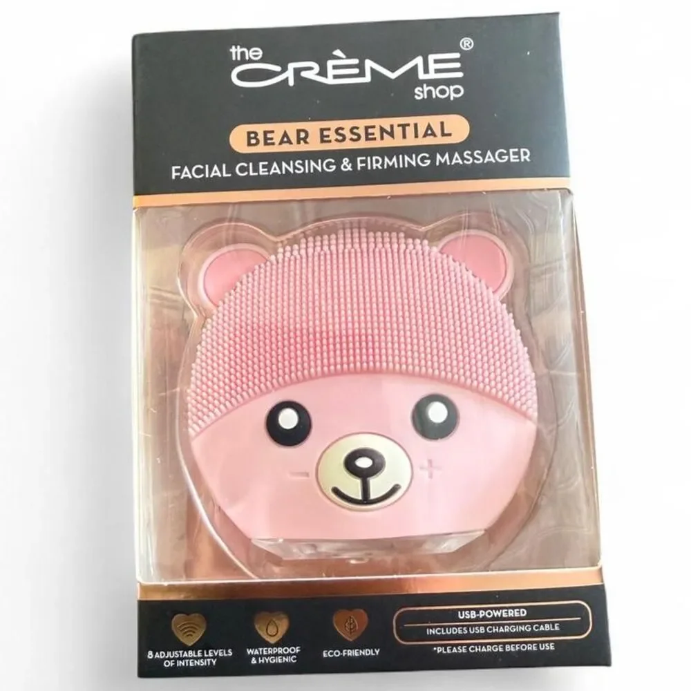 Creme Shop Bear Essential Facial Cleansing & Firming Massager